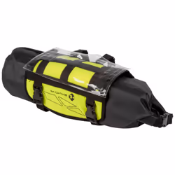 M-Wave Rough Ride Front, Frontale, Borsa da bicicletta, Nero, Giallo, 10 L, 590 mm, 230 mm