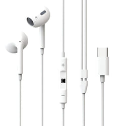 Kodak 887930425741 cuffia e auricolare Cablato In-ear Musica e Chiamate USB tipo-C Bianco