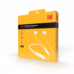 Kodak Ultra 100+ Auricolare Wireless In-ear Musica e Chiamate Bluetooth Bianco - Vista aggiuntiva 3