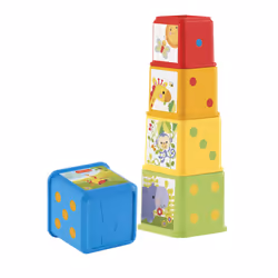 Fisher-Price CDC52, 0,5 anno/i, 5 pz, Plastica