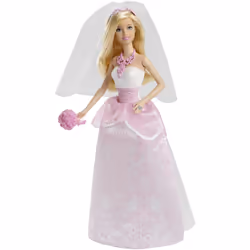 Barbie Dreamtopia Sposa, Bambola alla moda, Femmina, 3 anno/i, Ragazza, 330,2 mm, Multicolore