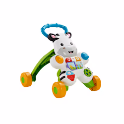 Mattel Zebra Primi Passi Spingibile, Giocattolo Elettronico Educativo con Musica e Suoni, per Bambini di 6 + Mesi - Vista aggiuntiva 5