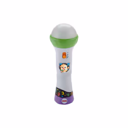 Fisher-Price Microfono Baby Rock Ridi & Impara, Giocattolo per Bambini 18+ Mesi - Vista aggiuntiva 5