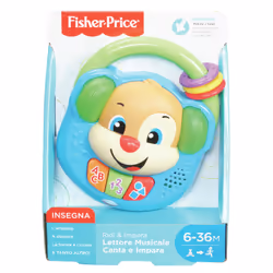 Fisher-Price Lettore Musicale Canta e Impara, Giocattolo Elettronico Ridi per Bambini 6-36 Mesi - Vista aggiuntiva 4