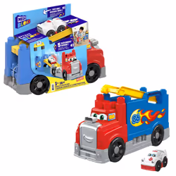 MEGA BLOKS Auto treno monta e sfreccia - Vista aggiuntiva 5