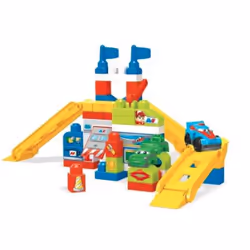 MEGA Bloks Rennauto-Werkstatt, Auto e corsa, 1 anno/i, Multicolore