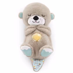 Fisher-Price Lontra Soffice Relax, Giocattolo con Vibrazioni Calmanti e Musica - Vista aggiuntiva 5