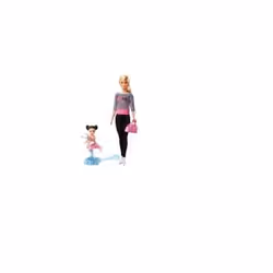 Barbie Ice-Skating Coach Dolls & Playset, Femmina, 3 anno/i, Ragazza, Multicolore