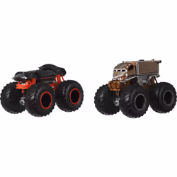 Hot Wheels Monster Trucks Monster Truck- Pack da 2 Veicoli Collezionabili, 3+Anni - Vista aggiuntiva 4