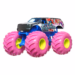 Hot Wheels Monster Trucks , Macchinina Scala 1:24, Assortimento/Modello Casuale, Giocattolo per Bambini 4 + anni, FYJ83) - Vista aggiuntiva 4