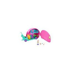 Enchantimals Slow-Mo Camper Vehicle Playset with Saxon Snail Doll