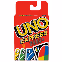 Games UNO Express, Carta da gioco, Sostituzione, 7 anno/i, Gioco di famiglia
