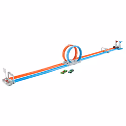 Hot Wheels Action GFH85, Set di veicoli e piste, 5 anno/i, Plastica, Blu, Arancione