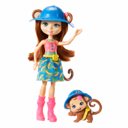 Games Enchantimals, Nave della Giungla, Playset con Barca, Bambola e Accessori, GFN58