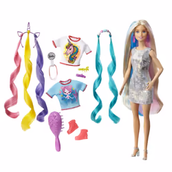Barbie Totally Hair Capelli Fantasia - Vista aggiuntiva 5