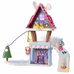 Enchantimals Hoppin' Ski Chalet with Bevy Bunny casa per le bambole - Vista aggiuntiva 5