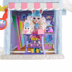 Enchantimals Hoppin' Ski Chalet with Bevy Bunny casa per le bambole - Vista aggiuntiva 7