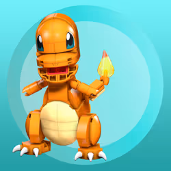 MEGA Pokémon GKY96 accessorio per giocattoli da costruzione Figura di costruzione Arancione - Vista aggiuntiva 4