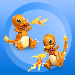 MEGA Pokémon GKY96 accessorio per giocattoli da costruzione Figura di costruzione Arancione - Vista aggiuntiva 6