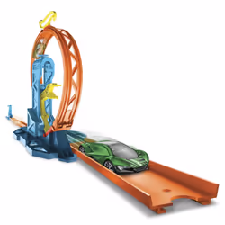 Hot Wheels Track Builder GLC90, Set di veicoli e piste, 4 anno/i, Plastica, Multicolore