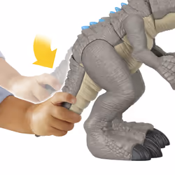 Fisher-Price Imaginext - Jurassic World, Dinosauro Indominus Rex per bambini da 3 anni in su - Vista aggiuntiva 5