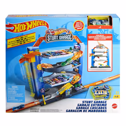 Hot Wheels City Garage delle Acrobazie, Playset con ascensore per i piani superiori, con collegamenti per altri set, Giocattolo per Bambini 3+ anni - Vista aggiuntiva 6