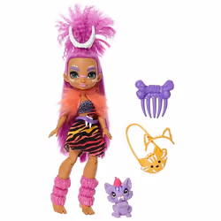 Enchantimals Cave Club Roaralai, Bambola alla moda, Femmina, 4 anno/i, Ragazza, 254 mm, Multicolore