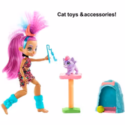 Enchantimals Cave Club Wild About Cats with Roaralai