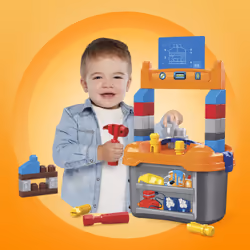MEGA BLOKS Lil' Building Workbench - Vista aggiuntiva 5