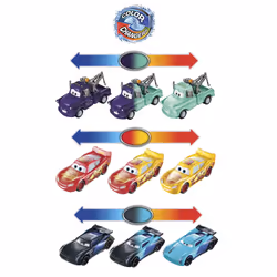 Disney Pixar Cars GPB03, Auto, 3 anno/i, Plastica, Colori assortiti