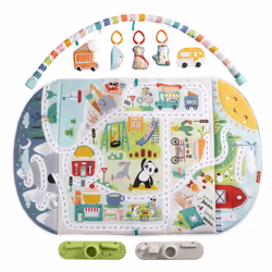 Fisher-Price GRV42 palestra per bambino e tappeto di gioco Tessuto, Plastica