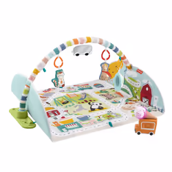 Fisher-Price GRV42 palestra per bambino e tappeto di gioco Tessuto, Plastica - Vista aggiuntiva 5