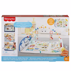 Fisher-Price GRV42 palestra per bambino e tappeto di gioco Tessuto, Plastica - Vista aggiuntiva 6
