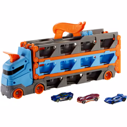Hot Wheels City HW Camion 2in1 Trasport+Pista - Vista aggiuntiva 5