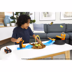 Hot Wheels Monster Trucks HW MT Arena Delle Acrobazie - Vista aggiuntiva 5