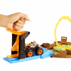 Hot Wheels Monster Trucks HW MT Arena Delle Acrobazie - Vista aggiuntiva 6