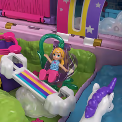 Polly Pocket Unicorno Magiche Sorprese Playset - Vista aggiuntiva 4
