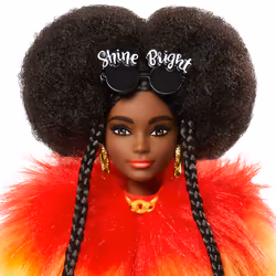 Barbie Extra Doll #1 in Rainbow Coat with Pet Poodle - Vista aggiuntiva 6