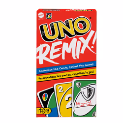 Games UNO Remix, Carta da gioco, Famiglia, 7 anno/i, Gioco di famiglia