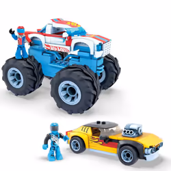 MEGA Construx Rodger Dodger & Hot Wheels Racing, Set da costruzione, 5 anno/i, 251 pz, 580 g