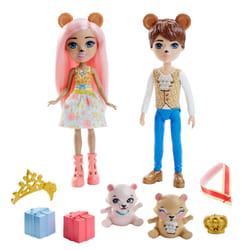 Enchantimals Braylee Bear & Bannon Bear