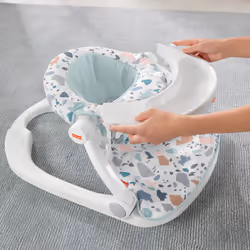 Fisher-Price HBD68 sedia a dondolo per bambino Blu, Bianco