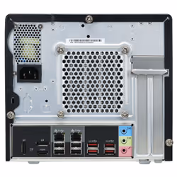 Shuttle SH570R8 barebone per PC/stazione di lavoro PC con dimensioni 13 l Nero LGA 1200 (Socket H5)