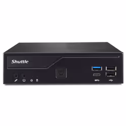 Shuttle DH610 barebone per PC/stazione di lavoro PC con dimensioni 1,3 l Nero LGA 1700 - Vista aggiuntiva 5