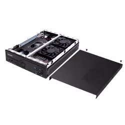Shuttle DH610 barebone per PC/stazione di lavoro PC con dimensioni 1,3 l Nero LGA 1700 - Vista aggiuntiva 6