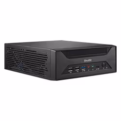Shuttle XH610 barebone per PC/stazione di lavoro 3.5L sized PC Nero Intel H610 LGA 1700 - Vista aggiuntiva 4