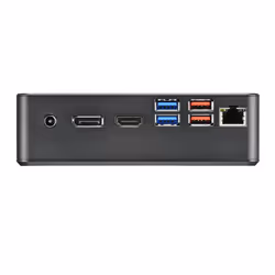 Shuttle NC40U7 barebone per PC/stazione di lavoro 0.84L sized PC Nero i7-1255U Intel SoC - Vista aggiuntiva 5