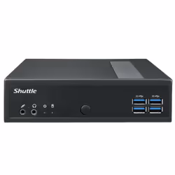 Shuttle DL30N barebone per PC/stazione di lavoro 1.35L sized PC Nero N100 - Vista aggiuntiva 5