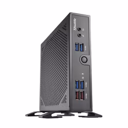 Shuttle DS50U7, PC con dimensioni 1,3 l, Mini PC barebone, DDR5-SDRAM, PCI Express, Serial ATA III, Collegamento ethernet LAN ...