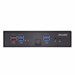 Shuttle DS50U7 barebone per PC/stazione di lavoro PC con dimensioni 1,3 l Nero i7-1355U - Vista aggiuntiva 7